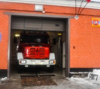 К пожарному депо в посёлке Первомайское построят подъездную дорогу