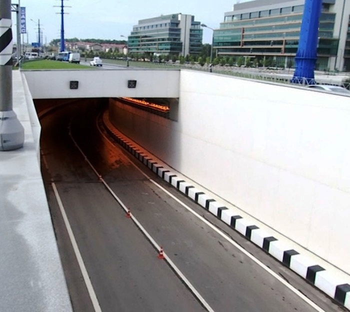 Открыт новый разворотный тоннель на Калужском шоссе