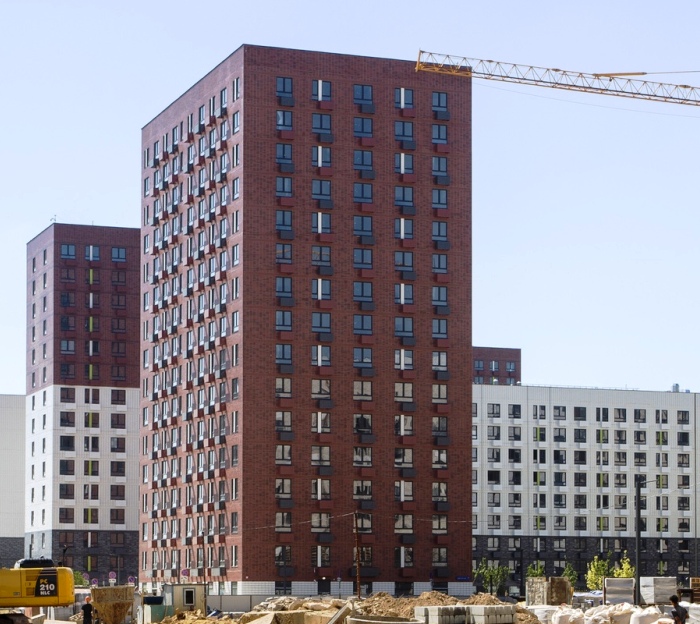 Корпус почти на 600 квартир построили в ЖК «Саларьево парк»
