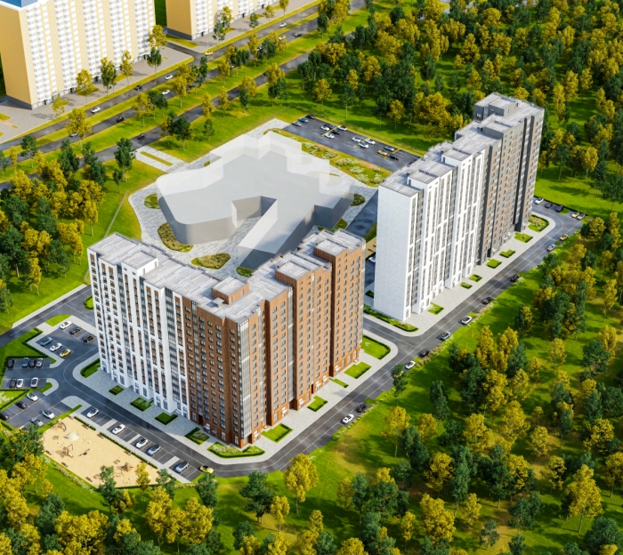 Два жилых корпуса введут по реновации в Московском в 2025 году