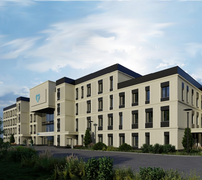 Новая взрослая поликлиника в Троицке построена более чем на 45%